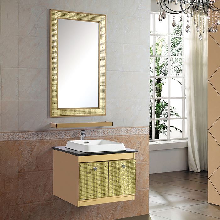 Stainless Steel Tall Bathroom Cabinet